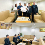 ผอ.ท่าอากาศยานหาดใหญ่เข้าพบนายรัฐศาสตร์ ชิดชู ผู้ว่าราชการจังหวัดสงขลา เพื่อรายงานตัวเข้าปฏิบัติงานเนื่องในโอกาสเข้ารับตำแหน่งใหม่