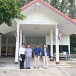 โรงไฟฟ้าขนอม สนับสนุนซ่อมแซมศาลาประชุมบ้านนานนท์ หมู่ที่ 12 ตำบลควนทอง อำเภอขนอม เติมความพร้อมพื้นที่ส่วนกลางเพื่อชุมชน