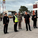 ท่าอากาศยานหาดใหญ่ ให้การต้อนรับและอำนวยความสะดวกแก่ นายอนุทิน ชาญวีรกูล นายกรัฐมนตรีและรัฐมนตรีว่าการกระทรวงมหาดไทย